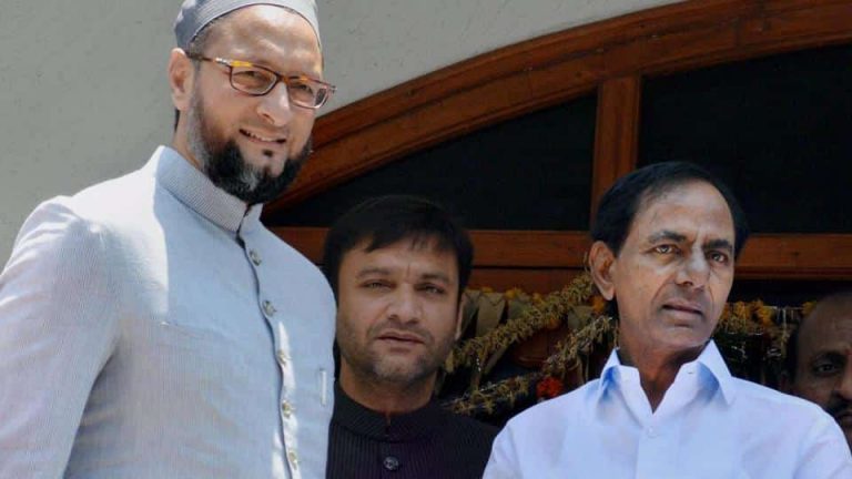 तेलंगाना में केसीआर का परचम, ओवैसी ने मजबूत किया अपना किला