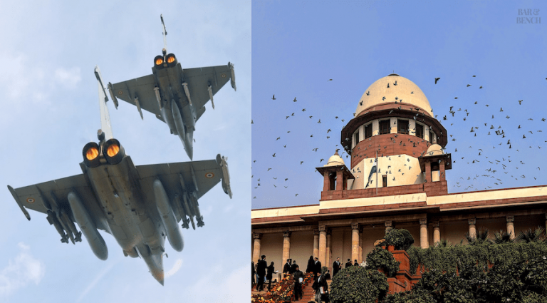 हम राफेल सौदे की निर्णय प्रक्रिया से संतुष्ट, किसी भी प्रकार के जांच की जरूरत नहीं: शीर्ष अदालत