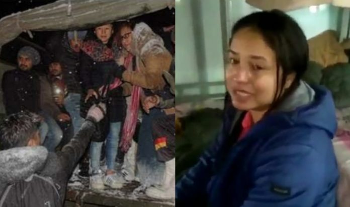 भारतीय सेना, सिक्किम में बर्फबारी