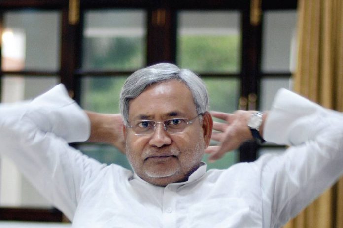 Nitish Kumar In Patna