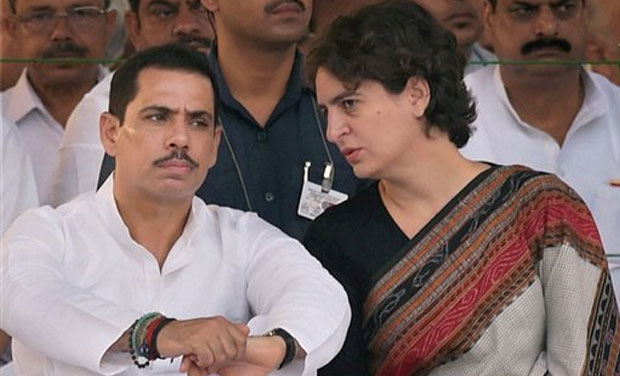 रॉबर्ट वाड्रा, प्रियंका गाँधी