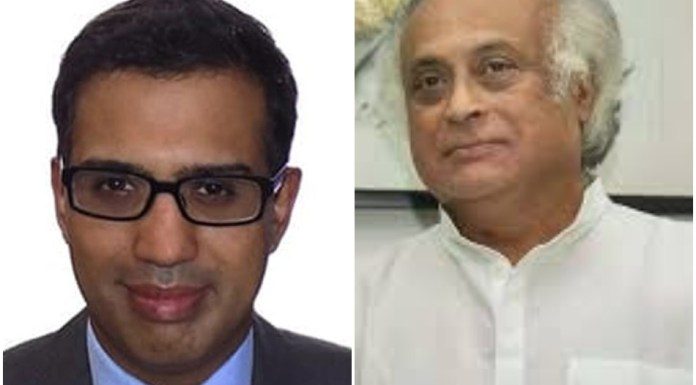 विवेक डोभाल और जयराम रमेश