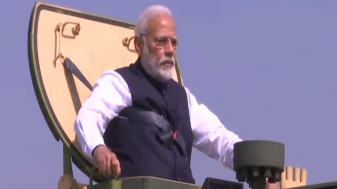 वज्र पर मोदी