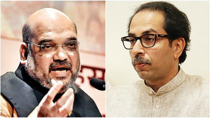 अमित शाह और उद्धव ठाकरे