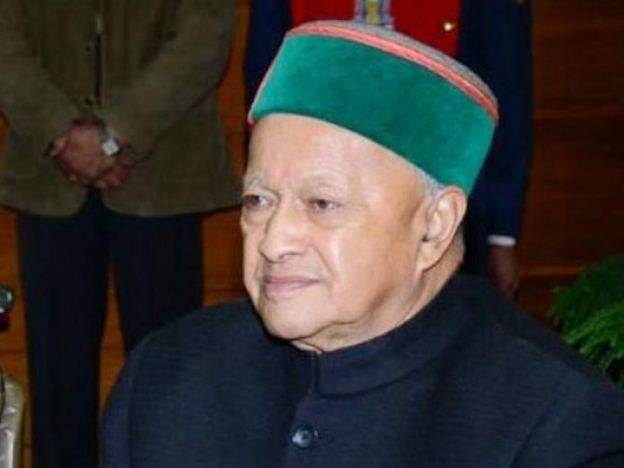 पूर्व मुख्यमंत्री वीरभद्र सिंह