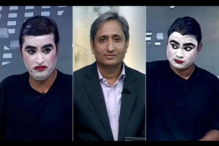 रवीश जी गालियाँ आपके पत्रकारिता से तंग जनता का आक्रोश है, इसे भारत-माँ के नाम मत कीजिए