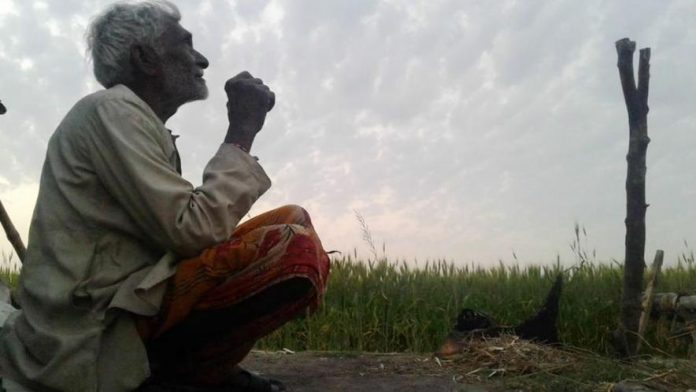 आहत किसानों ने की आत्महत्या