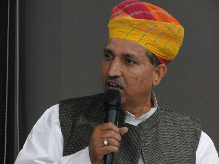 ‘भारत की नदियों से पाकिस्तान जाने वाला 5 लाख 30 हज़ार एकड़ फ़ीट पानी रोका गया’: अर्जुन राम मेघवाल