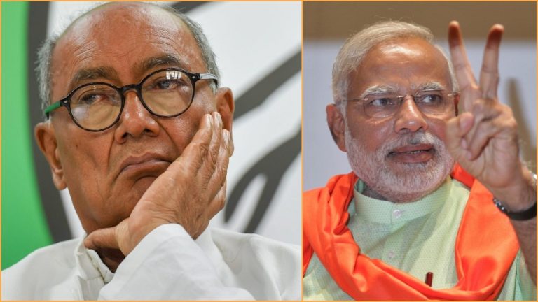 BJP से नहीं मोदी से डर लगता है: दिग्विजय सिंह