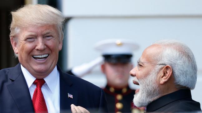 ट्रम्प मोदी