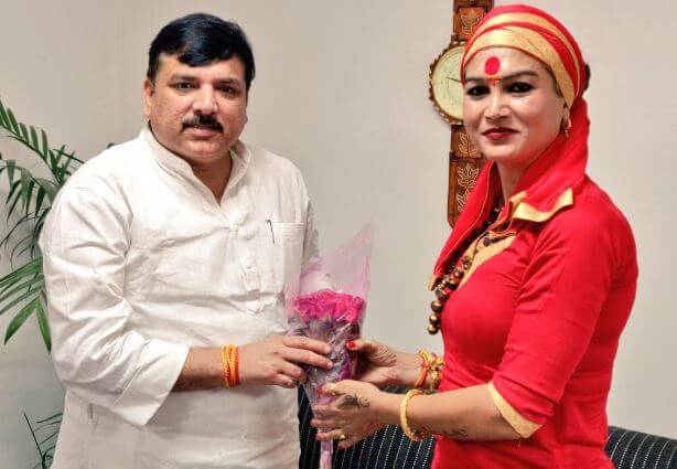 भवानी माँ AAP की ओर से लड़ेंगी चुनाव
