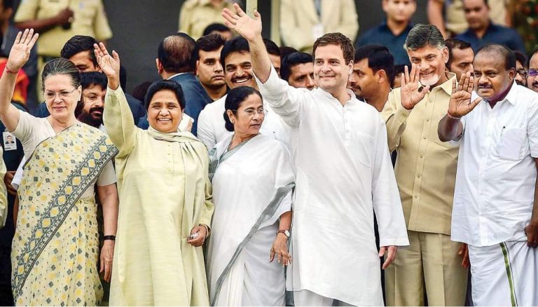जवानों के ख़ून की दलाली महागठबंधन के नेता कर रहे हैं, और इसका फल उनको शीघ्र मिलेगा