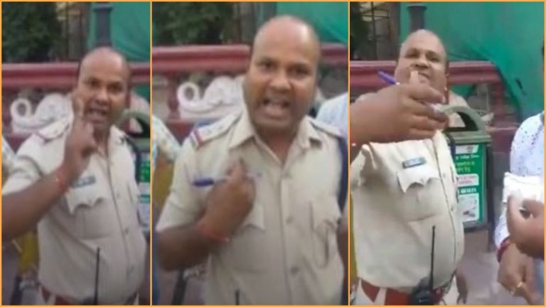 MP में कॉन्ग्रेस नेता को ट्रैफिक सूबेदार ने बताई उसकी जगह, पुलिस विभाग ने किया लाइन हाज़िर