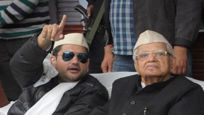 एनडी तिवारी, रोहित शेखर