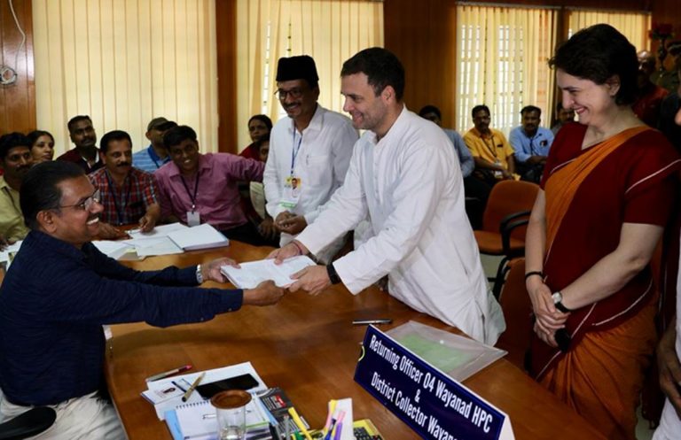 राहुल बनाम राहुल बनाम राघुल: वायनाड से लोकसभा की दौड़ में तीन ‘गाँधी’