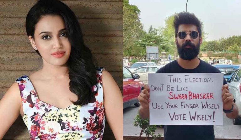 क्या स्वरा भास्कर की अभिव्यक्ति उनकी FoE और दूसरे व्यक्ति की FoE यौन कुंठा है?