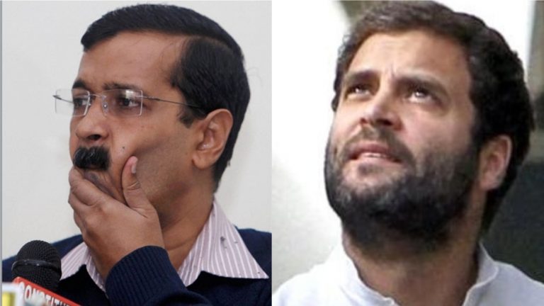 AAP-कॉन्ग्रेस एक-दूसरे पर थूक कर चाटने की रेस में, बीच में कूदे 4 महान दरबारी पक्षकार