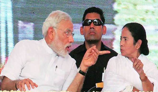 प्रधानमंत्री नरेंद्र मोदी और ममता बनर्जी