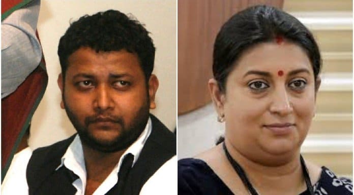 स्मृति ईरानी पर अश्लील बयानबाजी मामले में महागठबंधन नेता गिरफ्तार, बेल पर रिहा