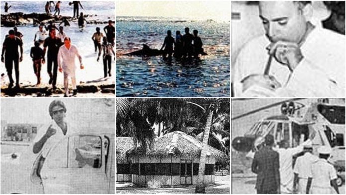 राजीव गाँधी के आईएनएस विराट वाली छुट्टियों की तस्वीरें (साभार: इंडिया टुडे)