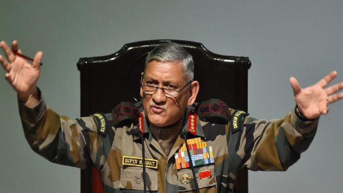 जनरल विपिन रावत, एयर स्ट्राइक