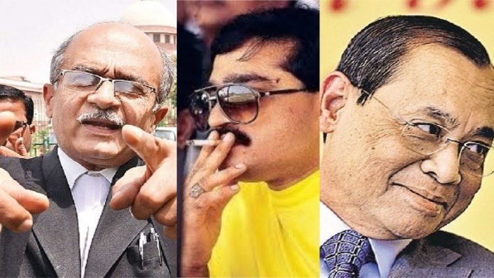 प्रशांत भूषण, दाऊद, जस्टिस गोगोई