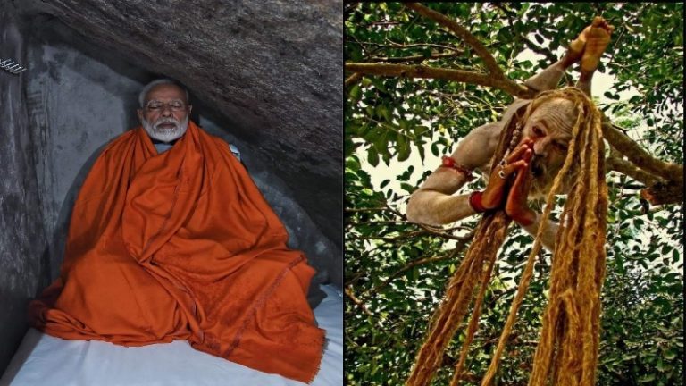लंगोट पहन पेड़ से उलटा लटक पत्तियाँ क्यों नहीं चबा रहे PM मोदी? मीडिया गिरोह के ‘मन की बात’