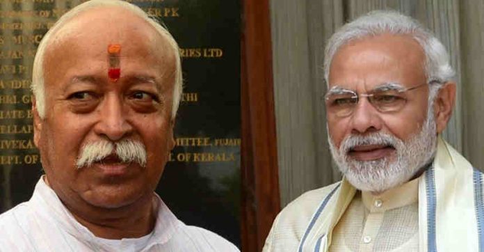 मोहन भागवत-पीएम मोदी