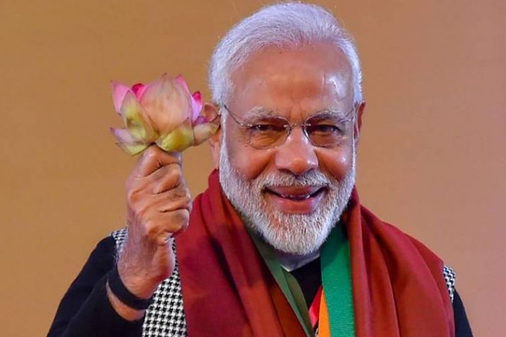 ‘सबका साथ + सबका विकास + सबका विश्वास = विजयी भारत’