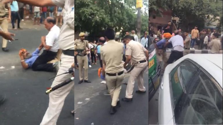 सिख ड्राइवर की तलवार Vs पुलिस की बर्बर पिटाई: गृह मंत्रालय को मँगानी पड़ी रिपोर्ट, 4 वीडियो में सब क्लियर!