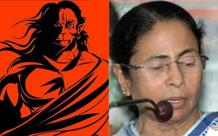 बंगाल में सड़क पर सैंकड़ों लोगों ने पढ़ी हनुमान चालीसा: कहा – ‘वो भी तो सड़कों पर नमाज़ पढ़ते हैं’