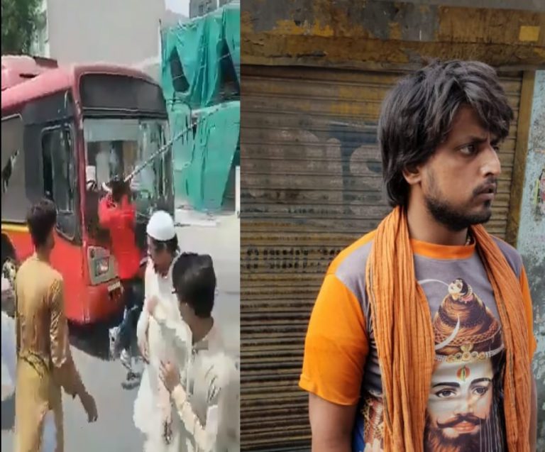 ‘गुंडे’ काँवड़िए को पकड़ने को खँगाले 100 CCTV, पत्थरबाज नमाज़ियों पर अभी तक FIR भी नहीं