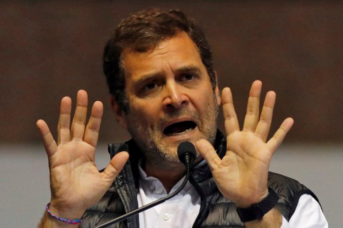 राहुल गाँधी, पुलवामा अटैक