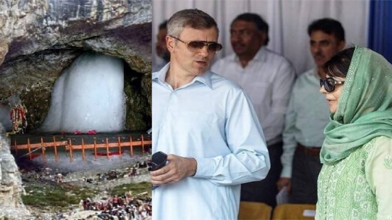 1 लाख लोगों ने किया अमरनाथ दर्शन, नाराज़ अब्दुल्ला-महबूबा ने कहा ‘कश्मीरियों को दिक्कत हो रही’