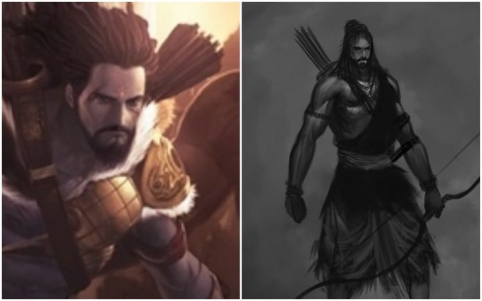 राम के कपड़े चाहे ऐसे रहे हों या न रहे हों, वह प्रचण्ड ऐसे ही रहे होंगे (साभार: Molee Art)