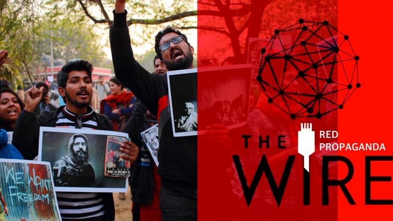 ‘द वायर’ वालो, JNU-छाप माओवंशी वामभक्तों के ज़हर को छाप कर कब तक दुकान चलाओगे?