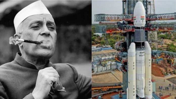 चंद्रयान, कॉन्ग्रेस, जवाहरलाल नेहरू