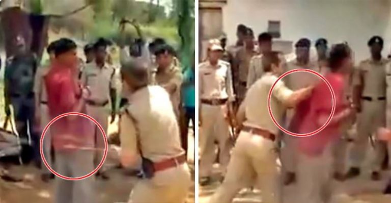 फैक्ट चेक: बंगाल पुलिस मारती रही डंडे, युवक बोलता रहा जय श्री राम