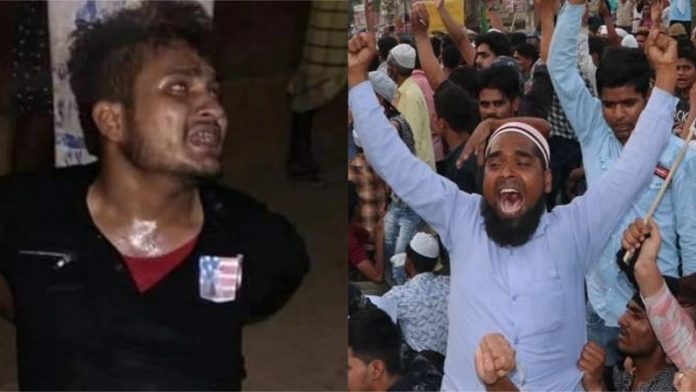 मेरठ में विरोध प्रदर्शन