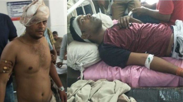 सतना, बदमाश, पुलिसकर्मी, हमला