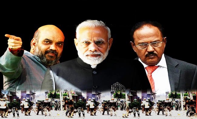 अमित शाह, नरेंद्र मोदी, अजित डोभाल
