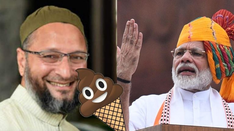ओवैसी जैसे लोग शरीर पर विष्ठा लेप लेंगे अगर मोदी कह दे कि फ्लश करना चाहिए