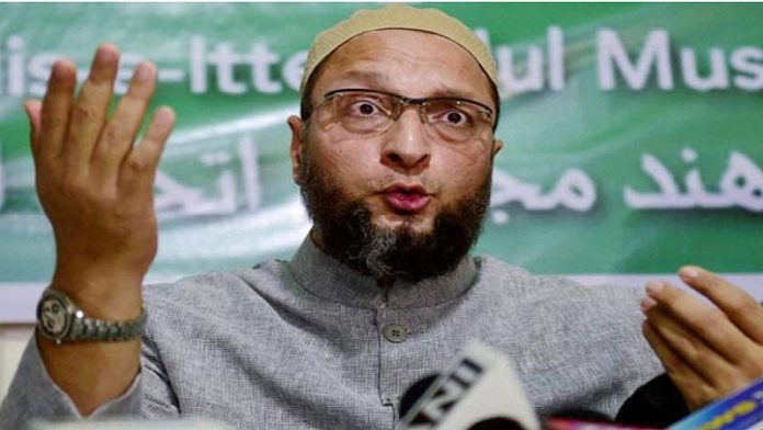 NRC, ओवैसी को फ़टकार