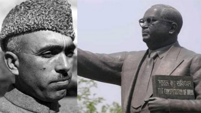 भीमराव अम्बेडकर, शेख अब्दुल्ला