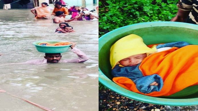 बाढ़ से बेहाल