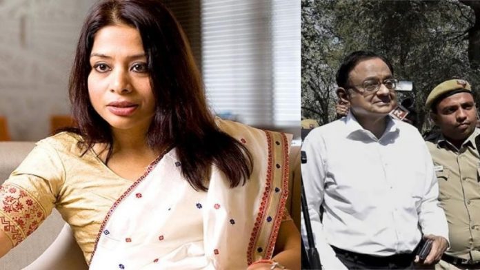 इन्द्राणी मुखर्जी, पी चिदंबरम
