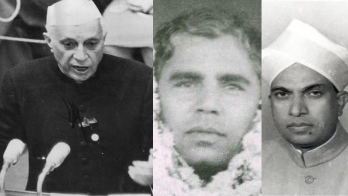 नेहरू, शात्री, हनुमंथैया