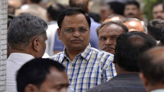 सत्येंद्र जैन, मंत्री