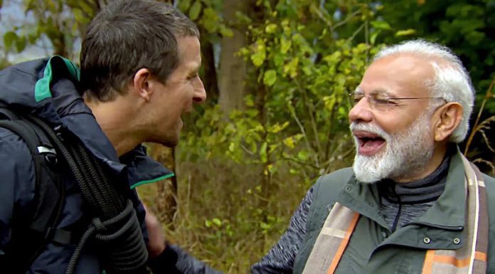 पीएम मोदी और बेयर ग्रिल्स