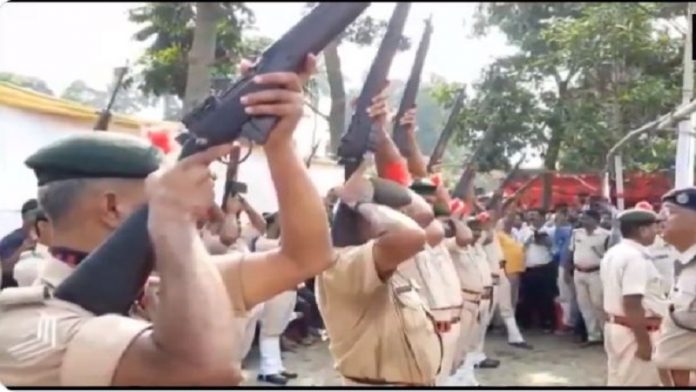 पूर्व CM का अंतिम संस्कार